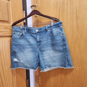 LOFT Made And Loved Jean Short Size 14